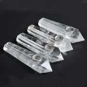Quartz Gemstone Crystal Pipe